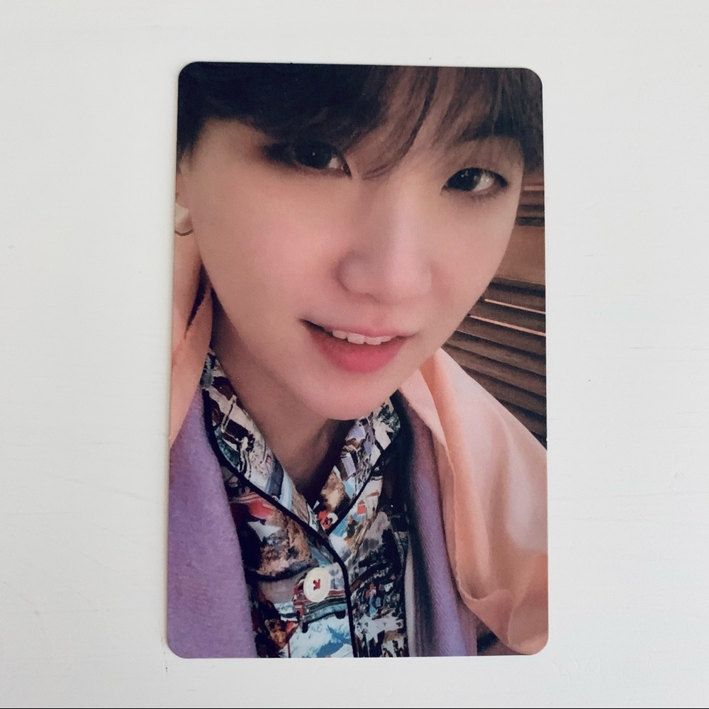 BTS Yoongi Suga Photocard Persona Map of the Soul Version 3